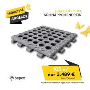 ANGEBOT! 105 m² INB Paddockplatten - für Matsch geeignet (incl. Versand)