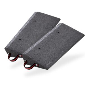 Bordsteinrampen 2er Set - je 50cm breit - mit Griffschlaufe