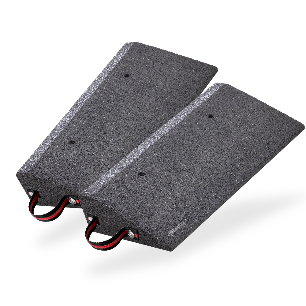 Bordsteinrampen 2er Set - je 50cm breit - mit Griffschlaufe