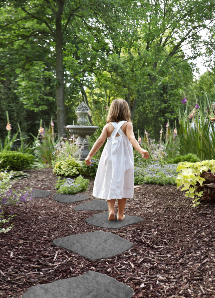 Trittstein Set - Gartenplatte