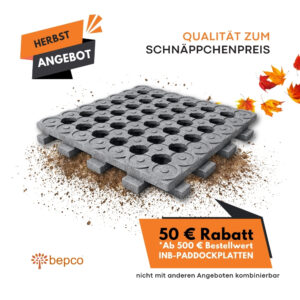 INB Paddockplatten - für Matsch geeignet