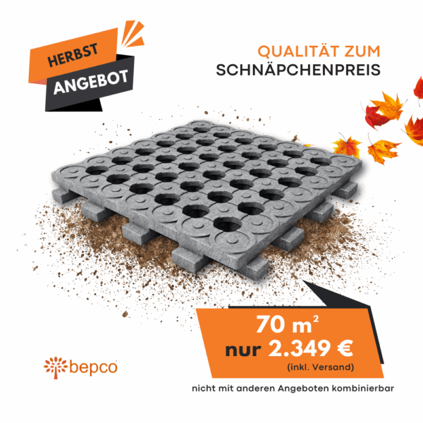 ANGEBOT! 70 m² INB Paddockplatten - für Matsch geeignet (incl. Versand)