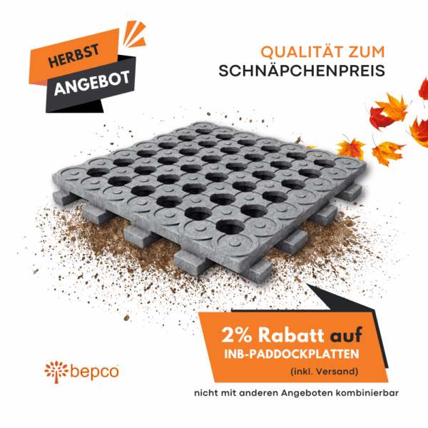 INB Paddockplatten - für Matsch geeignet - 2 % Rabatt