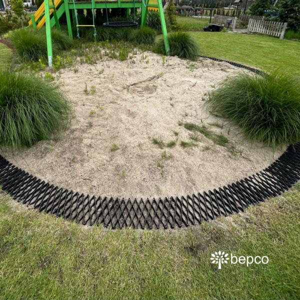 bepco Flexgitter - 5er Set - flexibles Rasengitter mit 15x Erdankern, für Garten & Wege – Bild 15