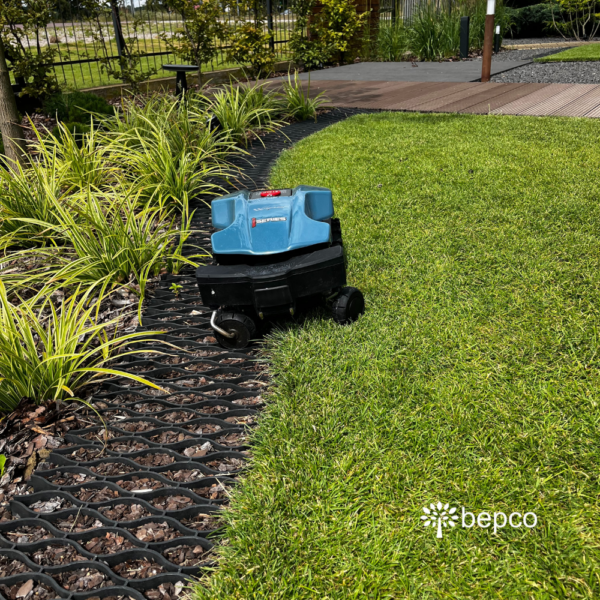 bepco Flexgitter - 5er Set - flexibles Rasengitter mit 15x Erdankern, für Garten & Wege – Bild 7