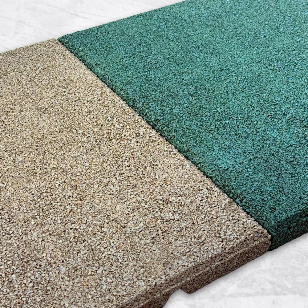 bepco Fallschutzmatte - 4er Set mit Verbindern (40x40x2,5cm) – Bild 8