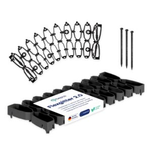 Flexgitter 2.0 - flexibles Rasengitter mit Erdankern