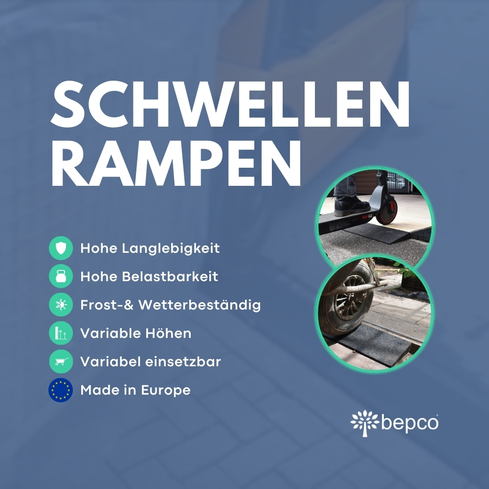 Schwellenrampe Mini - 100 cm breit – Bild 2